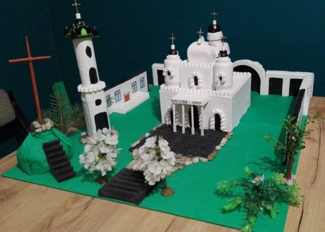 Makieta Bazyliki Narodzenia Najświętszej Maryi Panny w Chełmie.