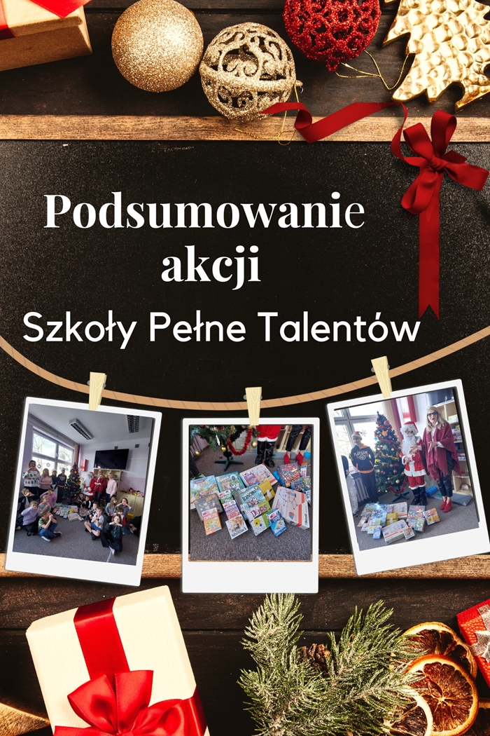 Nagrody uzyskane przez szkołę w akcji Szkoły Pełne Talentów.