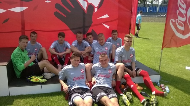 Uczestnicy zawodów Coca Cola Cup.