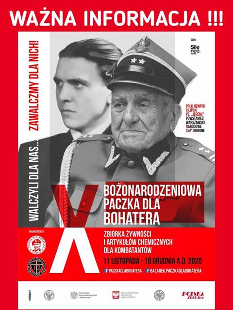 Paczka dla bohatera XI   XII 2020