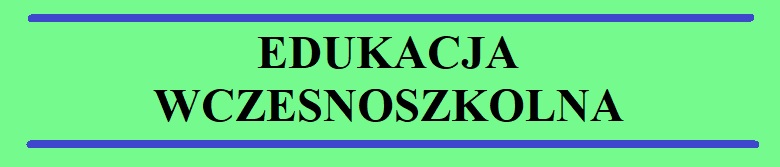 edukacja wczesnoszkolna