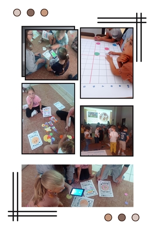 W klasie II d uczniowie mieli ciekawe zajęcia z okazji Dnia Kropki. W lekcji o kropce pomocne były smartfony.