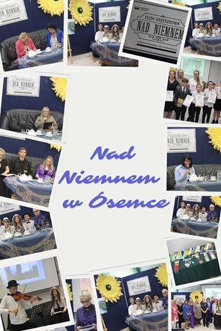  Nasza szkoła brała udział w akcji „Narodowe Czytanie”. W tym roku uczniowie i zaproszeni goście czytali „Nad Niemnem” Elizy Orzeszkowej. Na zdjęciach widzimy Panią Dyrektor, zaproszonych gości, ucznia grającego na skrzypcach.