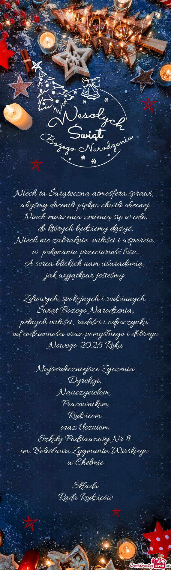 zyczenia od rady rodzicow