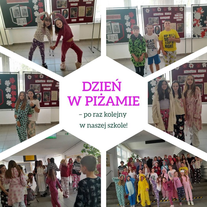 dzien w pizamie po raz kolejny w naszej szkole